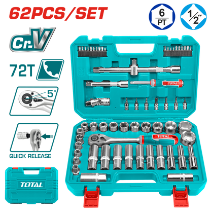 RACHE CON COPAS 1/2 X 62 PZS INDUSTRIAL TOTAL