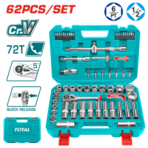 RACHE CON COPAS 1/2 X 62 PZS INDUSTRIAL TOTAL