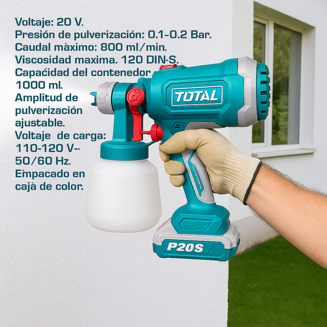 🧰 Combo TOTAL 3 en 1 – Aspiradora + Pistola de Pintura + Hidrolavadora Inalámbrica 20V