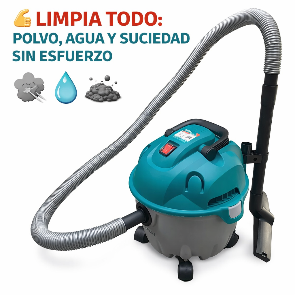 🧹💨 ASPIRADORA Y SOPLADORA TOTAL 1200W 10L – LIMPIEZA PROFESIONAL 2 EN 1 💨🧹