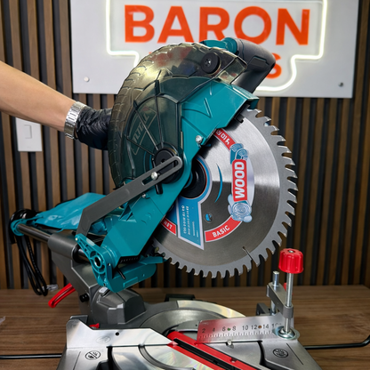 Sierra Ingleteadora Telescópica TOTAL 10” 1800W Industrial