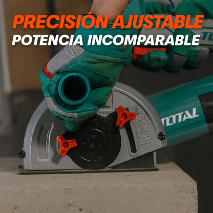 Ranuradora de Pared TOTAL 1500W – Precisión y Potencia para Cortes Profesionales
