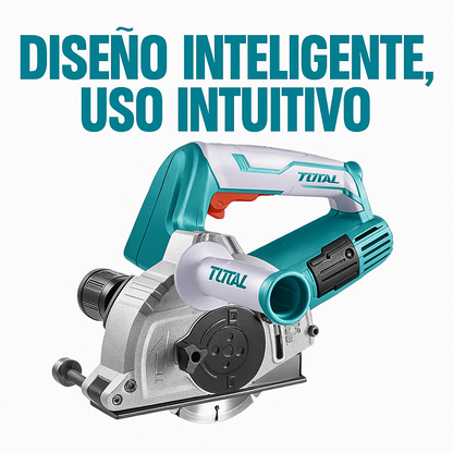 Ranuradora de Pared TOTAL 1500W – Precisión y Potencia para Cortes Profesionales