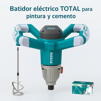 Mezclador de Pintura Eléctrico TOTAL 1400W