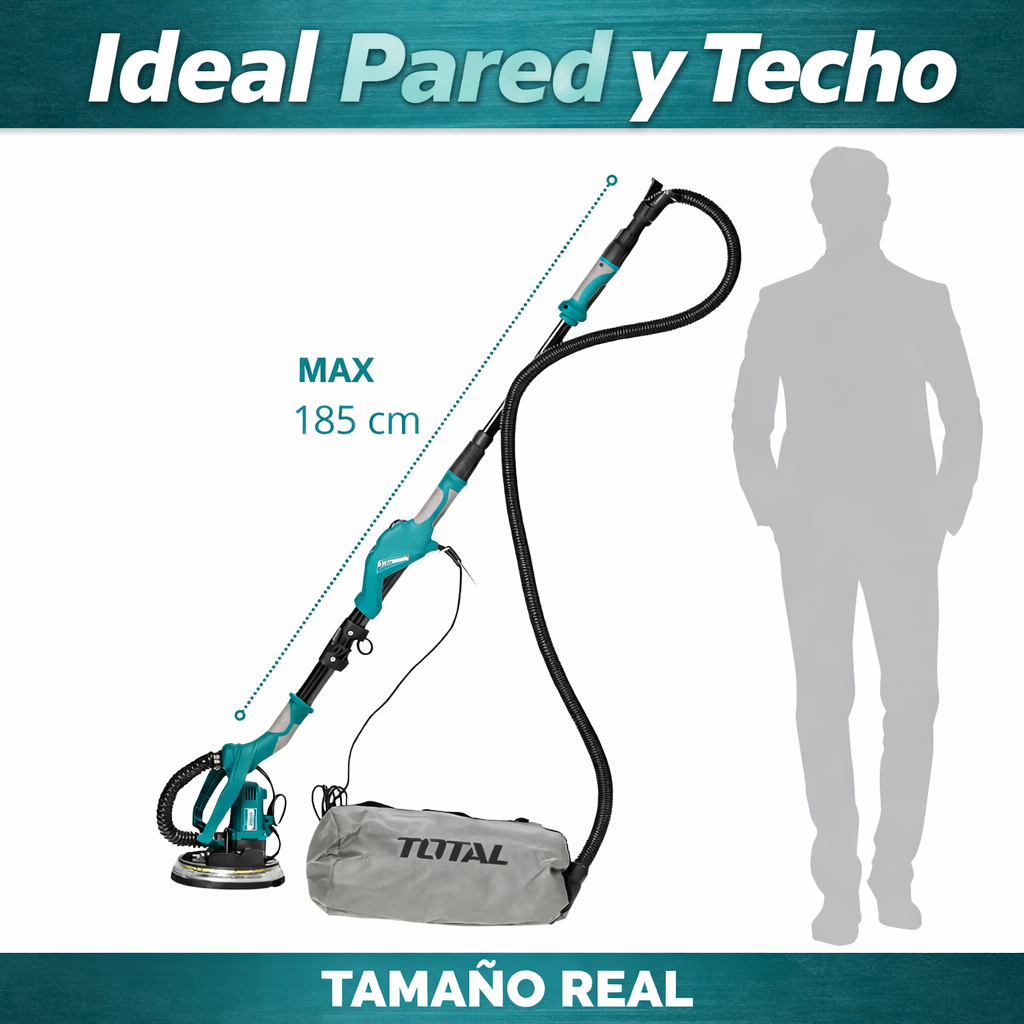 Lijadora Total 1050W ⚡️— 100% Original ✅ — 30 lijas 🎁 — 1 año garantía 🛡️