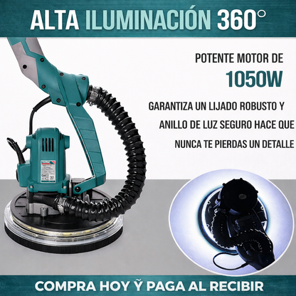 Lijadora Total 1050W ⚡️— 100% Original ✅ — 30 lijas 🎁 — 1 año garantía 🛡️