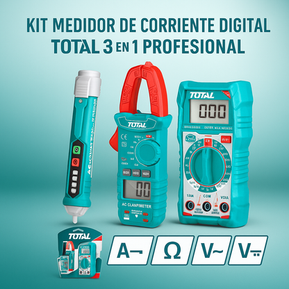 KIT MEDIDOR DE CORRIENTE DIGITAL PROTEPIN TOTAL