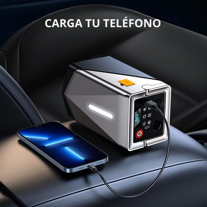 COMPRESOR PORTATIL Y ARRANCA DE BATERIA