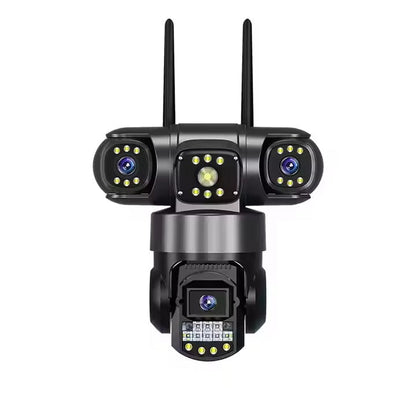 Seguridad Total - Cámara 3 Lentes WIFI  Giratorios 360°