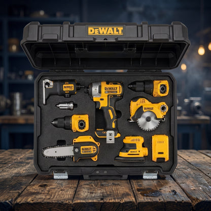 🛠️ Kit DeWalt 10 en 1 ORIGINAL + Set de 30 Brocas de REGALO 🎁