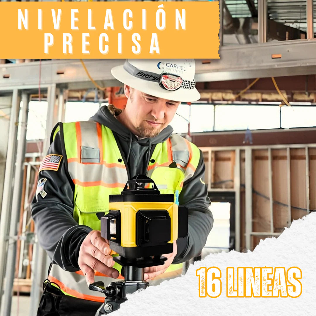 DeWalt - NIVEL LASER PRO3 DE 16 LINEAS COMPACT