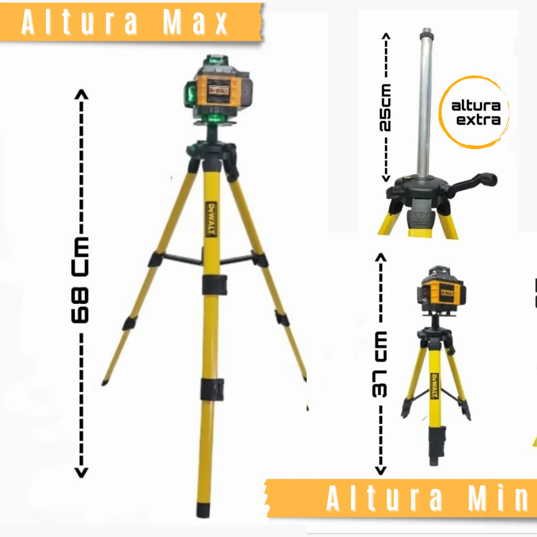 DeWalt - NIVEL LASER PRO3 DE 16 LINEAS COMPACT