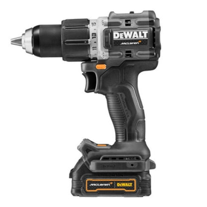 Combo DeWalt / McLaren 20V — Parafusadora + Llave de Impacto + Batería + Cargador + Maleta