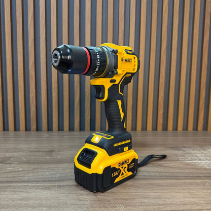 Combo DeWALT Brushless 68V 4 en 1 — Llave Impacto 350Nm + Taladro 1/2" + Pulidora 4 1/2" + Rotomartillo + 4 Baterías