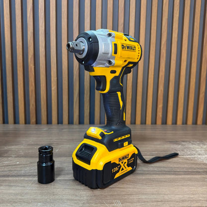 Combo DeWALT Brushless 68V 4 en 1 — Llave Impacto 350Nm + Taladro 1/2" + Pulidora 4 1/2" + Rotomartillo + 4 Baterías