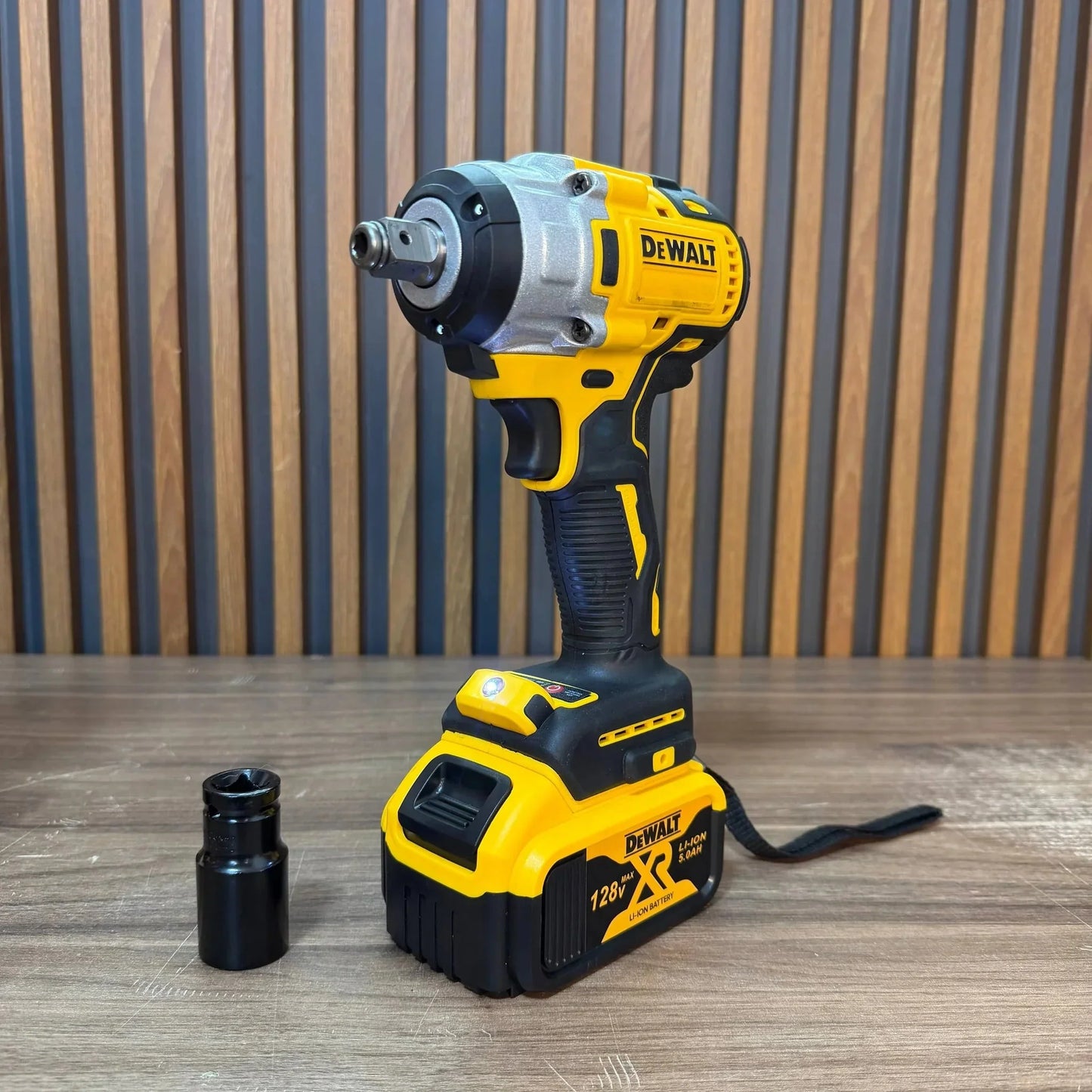Combo DeWALT Brushless 68V 4 en 1 — Llave Impacto 350Nm + Taladro 1/2" + Pulidora 4 1/2" + Rotomartillo + 4 Baterías