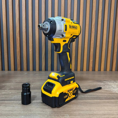 Combo DeWALT Brushless 68V 4 en 1 — Llave Impacto 350Nm + Taladro 1/2" + Pulidora 4 1/2" + Rotomartillo + 4 Baterías